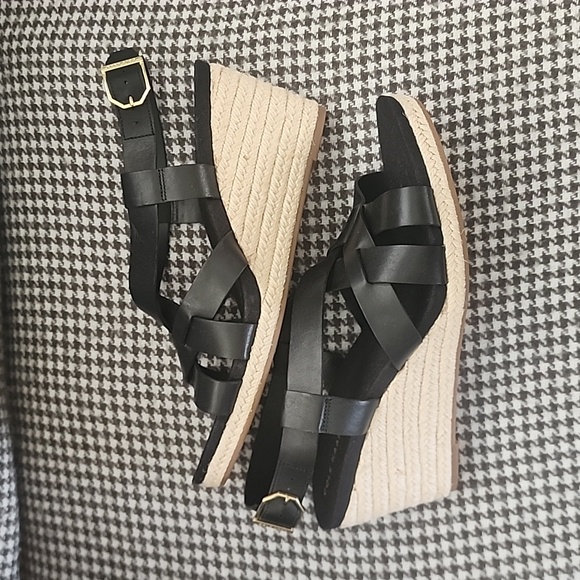 New Cole Haan Crystal Wedge Sandal - Picture 2 of 5